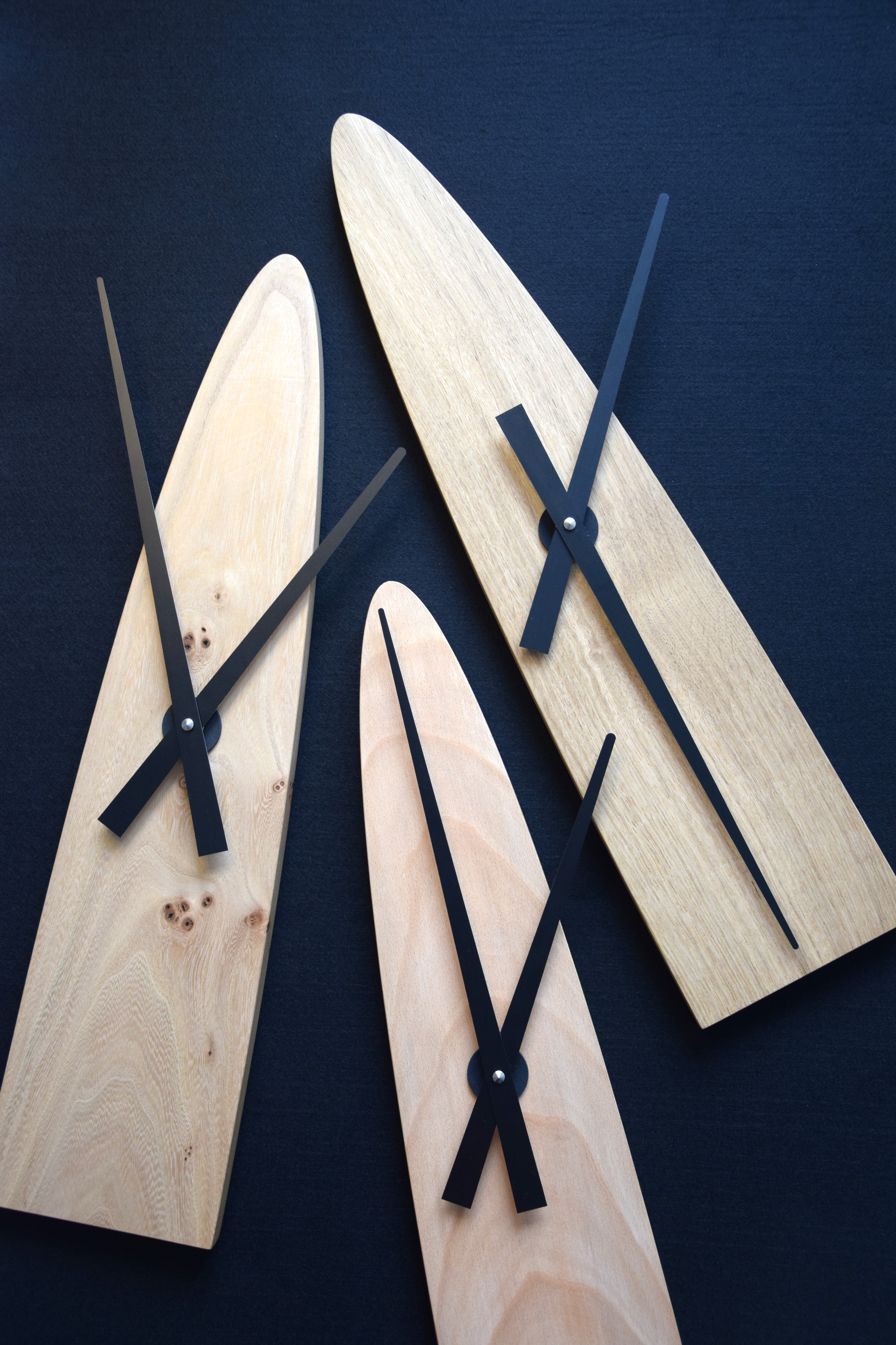 Trampoli clock small - Beech - Image 2